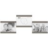 S68RK9 Multi picture frame in taupe for 3 pictures 10x15 cm