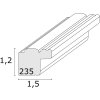 S235F Deknudt wooden frame up to 20x30 cm