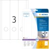 File labels white Movables-removable 61x297 A4 75