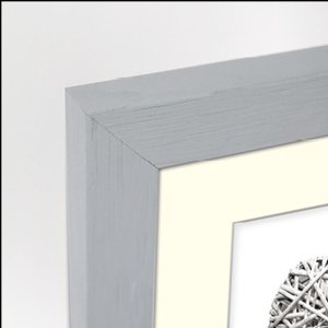 Wooden frame Regent 10x15 cm gray