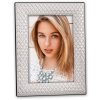 Metal photo frame S144 silver glossy 13x18 cm