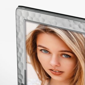 Double frame DS50 silver glossy 2 photos 10x15 cm