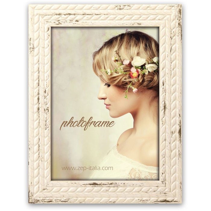 Livia picture frame 13x18 cm white