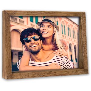 Marne wood photo frame 10x15 cm landscape format