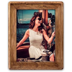 Trevor wooden photo frame 10x15 cm