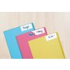 Multi-purpose labels 19x40 mm Movables-removable white 640 pcs.