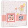 ZEP Baby album Pierre pink 32x32 cm 60 white sides