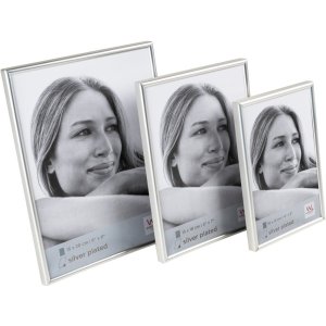 Chloe photo frame 10x15 cm matt silver