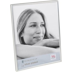 Chloe photo frame 15x20 cm matt silver