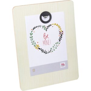 Aimant photo frame white for 1 photo up to 10x15 cm