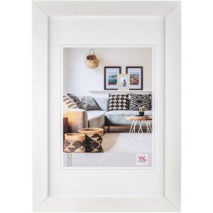 Nizza wooden frame 10x15 cm white