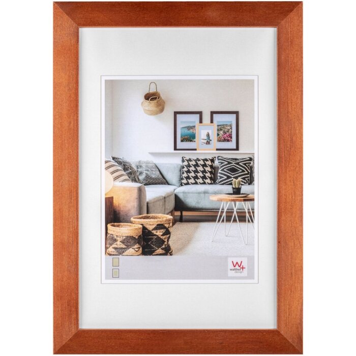 Nizza wooden frame 50x70 cm walnut