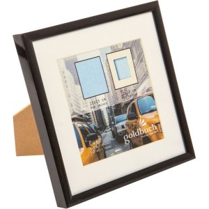 Plastic frame Puro 15x15 cm black