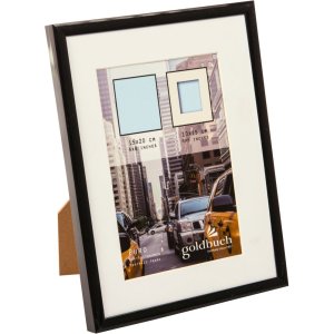 Plastic frame Puro 15x20 cm black