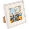 Plastic frame Puro 15x15 cm white