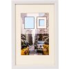 Plastic frame Puro 10x15 cm white