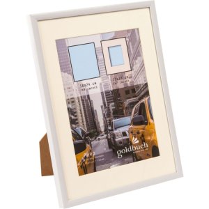 Plastic frame Puro 18x24 cm white