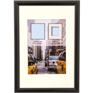 Plastic frame Puro 10x15 cm gray