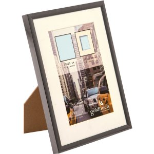 Plastic frame Puro 15x20 cm gray