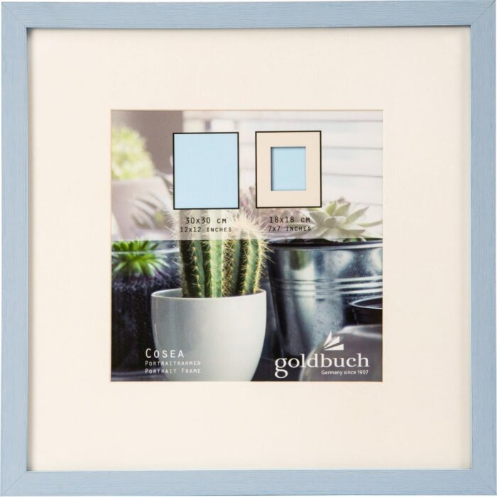 Photo frame Cosea 30x30 cm blue