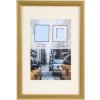 Plastic frame Puro 10x15 cm gold