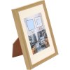 Plastic frame Puro 10x15 cm gold