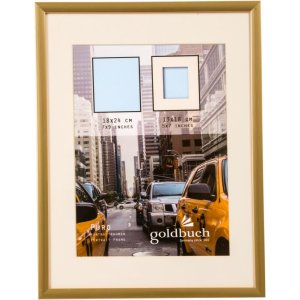 Plastic frame Puro 18x24 cm gold