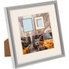 Plastic frame Puro 15x15 cm silver