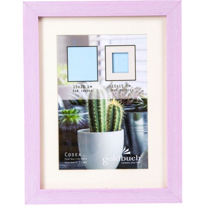 Photo frame Cosea 15x20 cm light purple