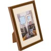 Plastic frame Puro 10x15 cm bronze