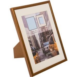 Plastic frame Puro 18x24 cm bronze