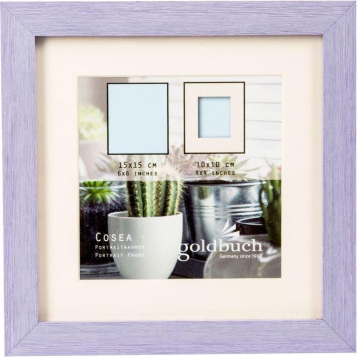 Photo frame Cosea 15x15 cm purple