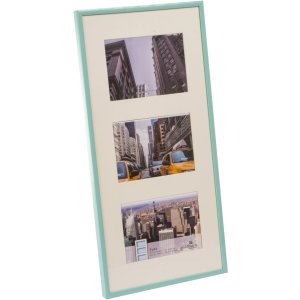 Gallery frame Puro 3 photos 10x15 cm mint