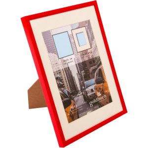 Plastic frame Puro 18x24 cm red