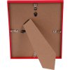 Plastic frame Puro 18x24 cm red