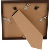 Plastic frame Puro 15x15 cm brown