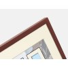 Plastic frame Puro 30x40 cm brown