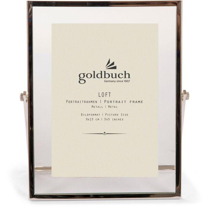 Photo frame Loft 9x13 cm silver