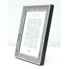 S40JE7 wooden photo frame grey with a touches of gold and dark grey