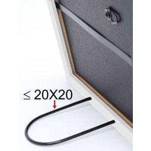 S43AD2 Photo frame with mount in bronze colour