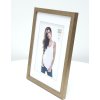 S43AD2 Photo frame with mount in bronze colour