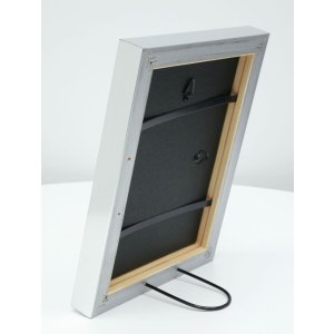 S45RD3 Picture frame in a modern silver colour