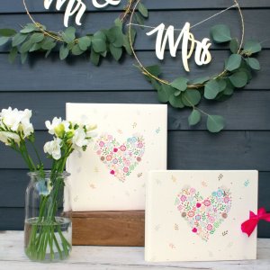 Wedding album Flowers in the Heart