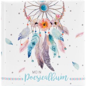 Goldbuch Poetry album Dreamcatcher 16,5x16,5 cm 96 white...