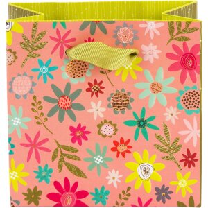 Gift bag Blooming Tales 10x10 cm