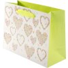 Gift bag Flowers in the Heart 18x10 cm