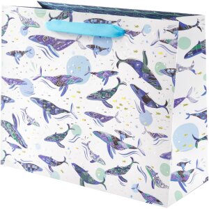 Gift bag Blue Ocean 27x13x33 cm