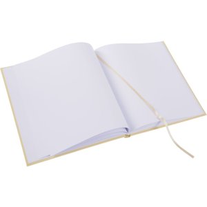 Guestbook Wortreich cream 23x25 cm