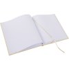 Guestbook Wortreich cream 23x25 cm