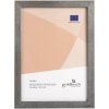 wooden photo frame Skandi 13x18 cm silver